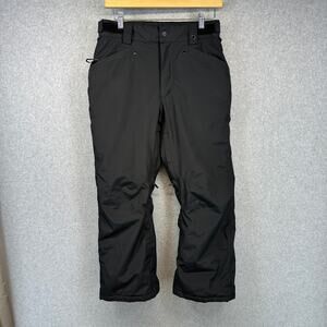 NEFF Technical Outerwear Snow Pants Womens Size Medium Black Snowboard
